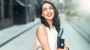 Shani-levni creating a mixed-media artwork exploring identity