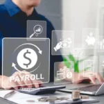 Payroll Software for Small Business dashboard showing employee payments and tax summaries
