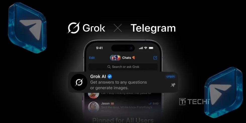 Telegram & xAI Seal $300M Deal to Integrate GRO89K AI