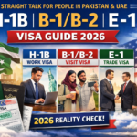 H-1B, B-1/B-2 & E-1 Visas Pakistan UAE