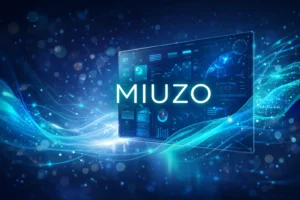 Miuzo platform interface showcasing core features and innovation